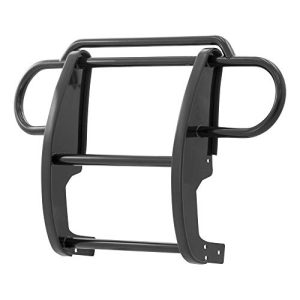 Black Steel Grille Guard, No-Drill, Select Jeep Wrangler