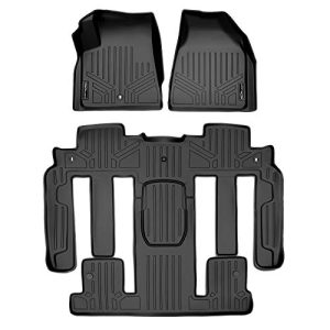 MAXLINER Custom Fit 2 Row Black Floor Mat Liner Set