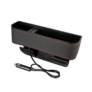 DE RAN FU Leather Car Seat Gap Storage Filler