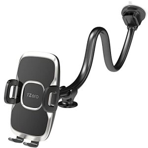 Truck Phone Mount Holder with 14-Inch Gooseneck Long Arm