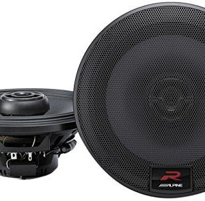 Alpine R-Series 6.5 Inch 300 Watt Coaxial 2-Way Car Audio Speakers