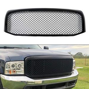 ECOTRIC Front Mesh Style Grille Compatible with Ford