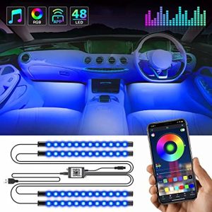 CT Capetronix Interior Car LED Lights APP Control Music Sync