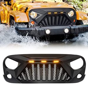 Front Grill Goliath Grille For 2007-2018 Jeep Wrangler