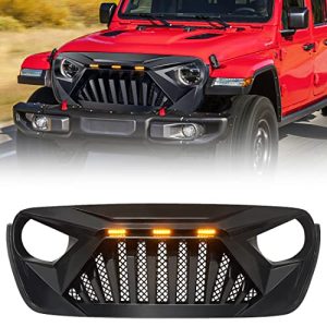 Front Grill Goliath Grille For 2018-2020 Jeep Wrangler