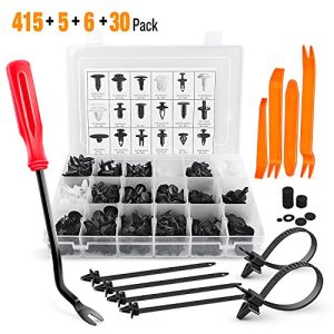 GOOACC 415 Pcs Car Retainer Clips & Fastener Remover