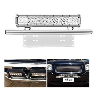 Nilight Led Light Bar Mounting Bracket Front License Plate