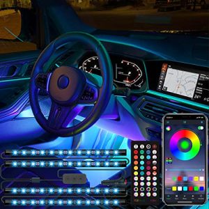 2-in-1 Design 4pcs 48 LEDs Waterproof Car Led