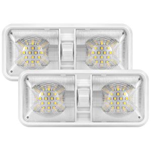 Dome Light RV Interior Lighting for Trailer Camper with Switch