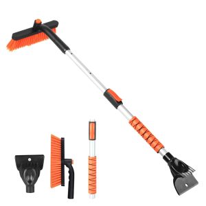 YUICHH 35.5" Snow Brush with Ice Scraper for Car Windshield
