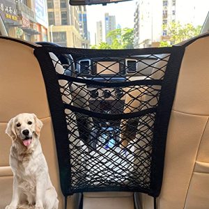 Seat Back Net Bag, Barrier of Backseat Pet Kids