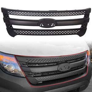 ECOTRIC Front Upper Bumper Grille Black