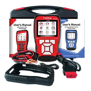 TopDiag 2in1 Code Reader Car Battery Tester