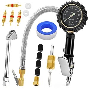 AZUNO Tire Inflator with Pressure Gauge 100 PSI