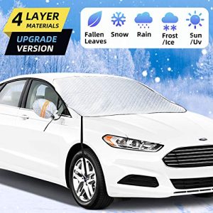Car Windshield Snow Cover Ice Removal with Magnetic Edges