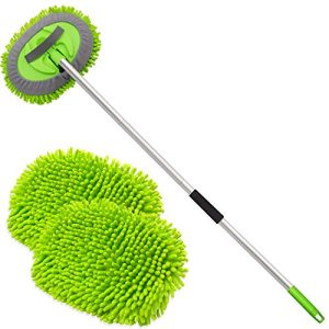 Car Wash Brush Mop Kit Mitt Sponge with Long Handle