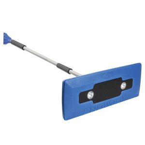 Snow Joe 4-In-1 Telescoping Snow Broom + Ice Scraper
