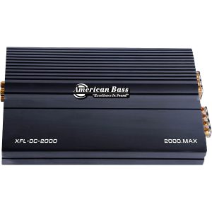 Audio Amplifier with Bass Boosting American Bass XFL