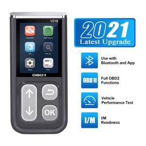 Car Code Reader with Bluetooth OBD2 Scanner