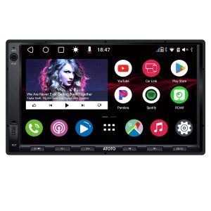 Android Auto & Apple CarPlay Double Din Car Stereo Android Car Stereo in-Dash Navigation