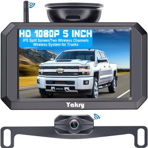Wireless Backup Camera HD 1080P with 5“ Monitor