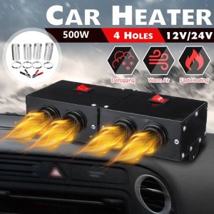 moss wu Diane Car Defogger 12V 500W Car Heater