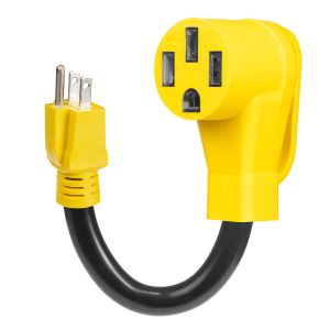 RV 15 Amp to 50 Amp Electrical Adapter
