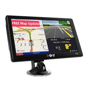 GPS Navigation for Car Truck Drivers with Voice Guidance