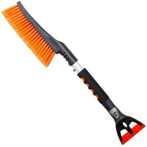 Snow Brush with Ice Scraper for Car Windshield