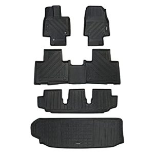 2020-2022 Toyota Highlander All-Weather Floor Mats 3 Rows and Cargo Liner
