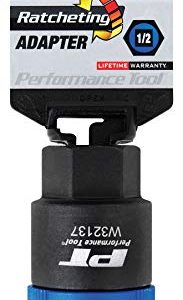 Performance Tool 1/2" Dr. Ratcheting Adapter