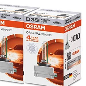 Osram Xenarc 35W D3S HID Xenon Light Bulb (2 Pack)