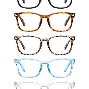 CCVOO 5 Pack Reading Glasses Blue Light Blocking