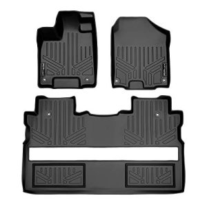 2017-2021 Honda Floor Mats 2 Row Liner Set Black