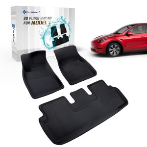 Carwiner Floor Mats for Tesla Model Y Accessories