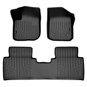 MAXLINER Floor Mats 2 Row Liner Set Black
