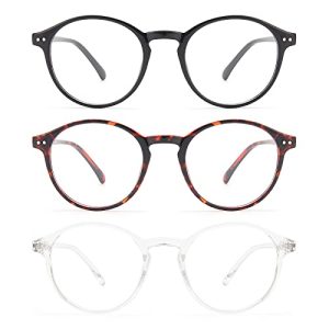 MIGSIR 3 Pack Blue Light Blocking Glasses