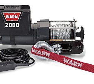 Electric Utility Winch with Steel Cable
