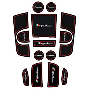 Car Insert Mat Pad Set Coaster Cup Holder Glove Pallet