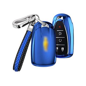 Key Fob Cover Case for Chevy Soft TPU Key Holder
