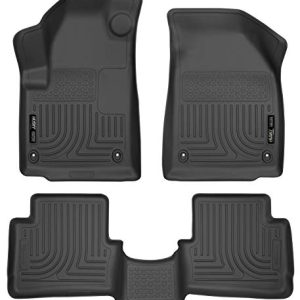 Husky Liners 99021 Fits 2013-16 Dodge Dart Weatherbeater Front & 2nd Seat Floor Mats, Black