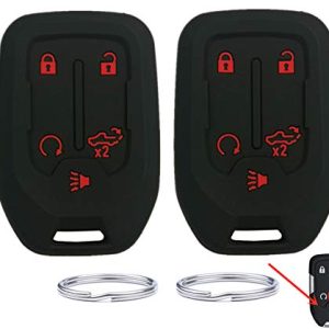 Chevrolet Chevy Silverado Silicone Key Fob Cover