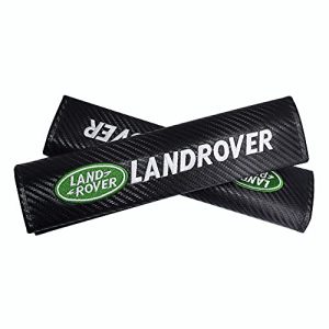 Land Rover Carbon Logo Seat Belt Covers Shoulder Pad