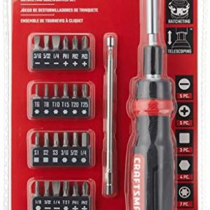 CRAFTSMAN Ratcheting Screwdriver Set