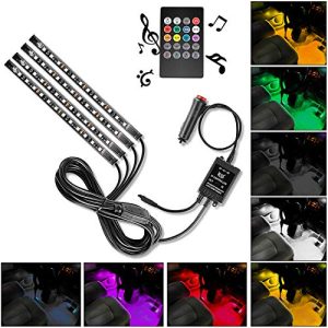 LED Interior Lights DC 12V Multicolor Music