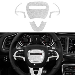 YIDEXIN Bling Steering Wheel Sticker Cover Trim