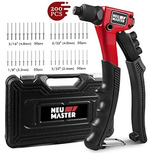 NEU MASTER Rivet Gun with 200Pcs Rivets