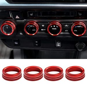 Sdeho Red Air Conditioner Switch CD Button Knob