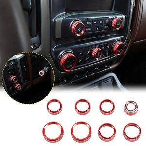 JeCar Center Console Switch Button Trim Air Conditioner