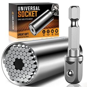Super Universal Socket with Power Drill Adapter